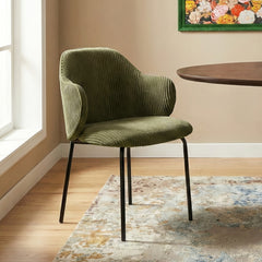 Choppa Velvet Dining Chair with Metal