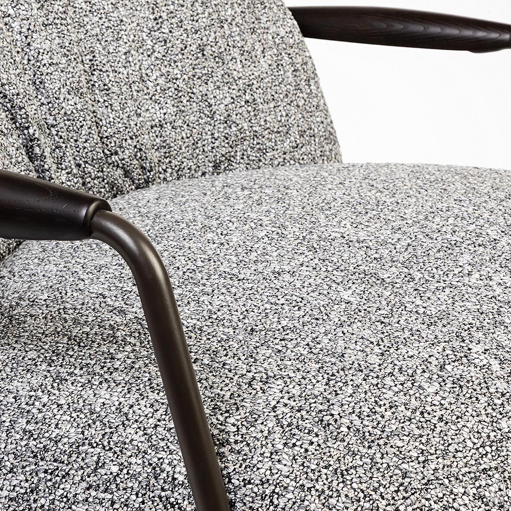 Sebum Boucle Swivel Chair
