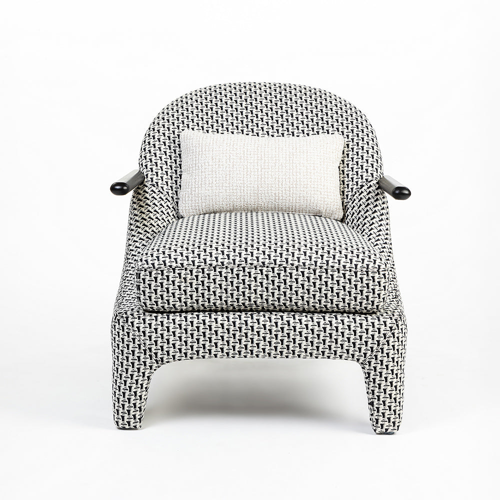 Walkr Cotton Arm Chair