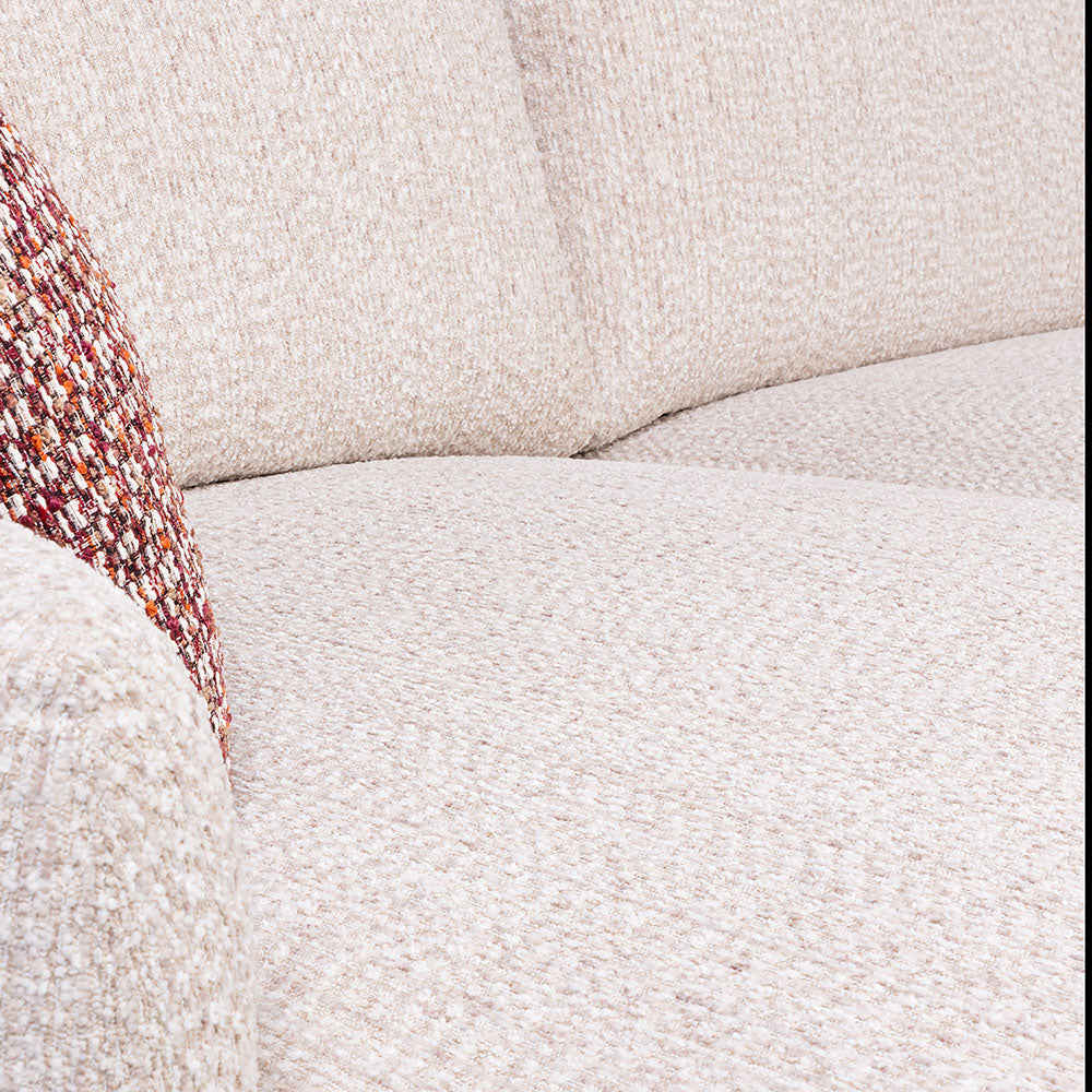 Wizziod Boucle 3 Seater Sofa Set