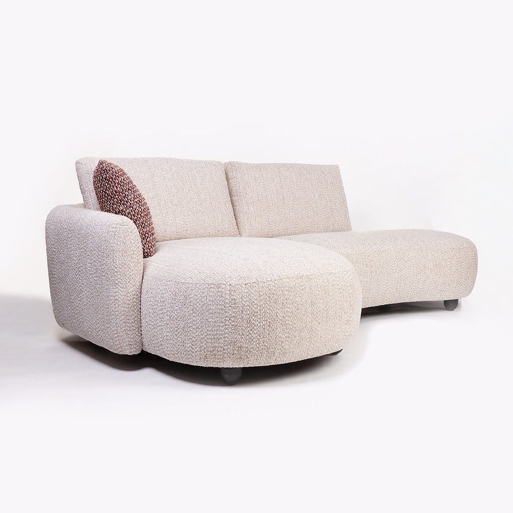 Wizziod Boucle 3 Seater Sofa Set