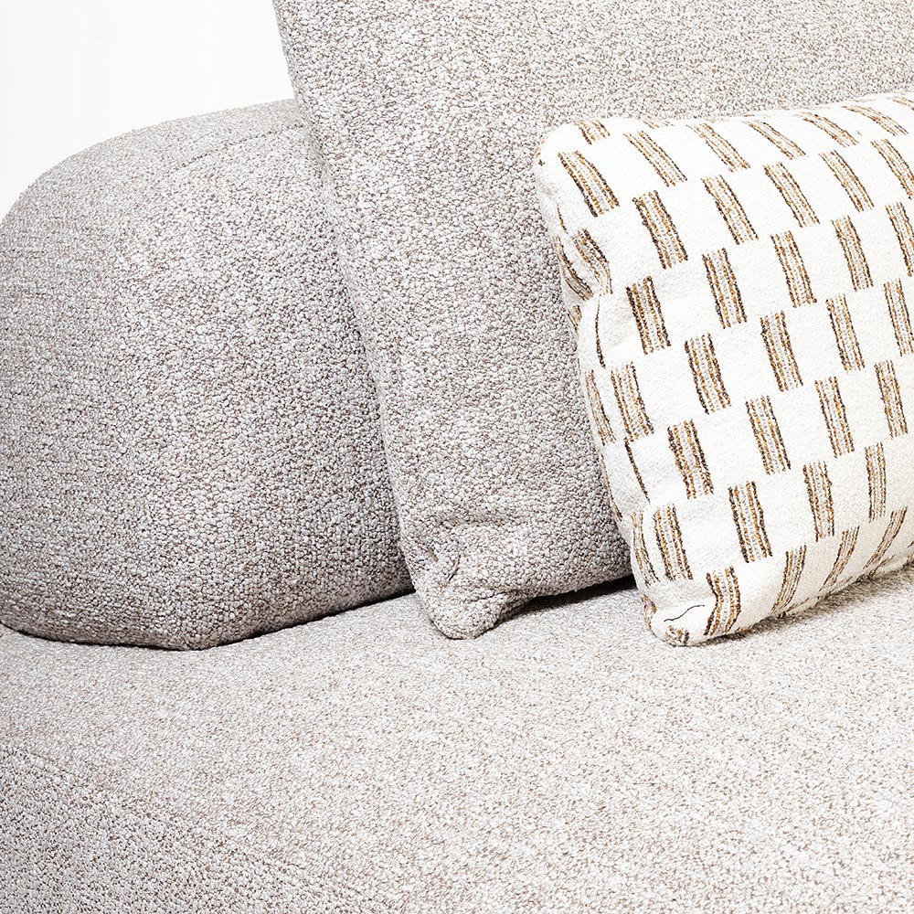 Laughy Boucle 5 Seater Sofa Set