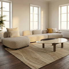 Laughy Boucle 5 Seater Sofa Set