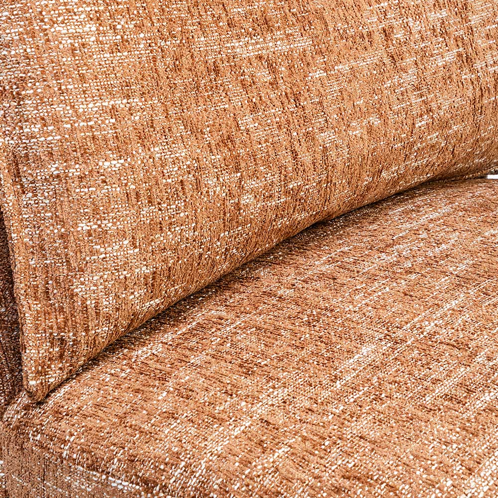 Samy Boucle Chair with Wood