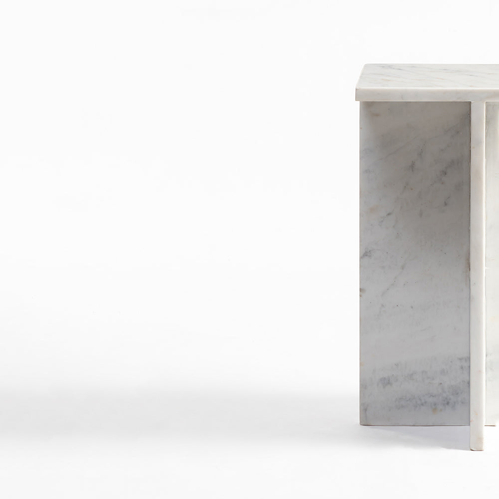 Baswara Marble Osro Accent Table