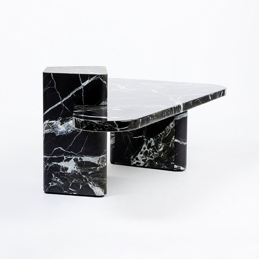 Marble Bronski Coffee Table with Metal Legs