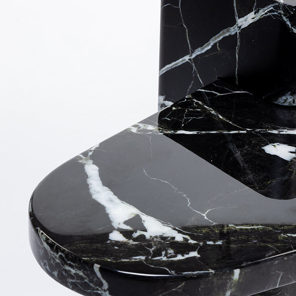 Marble Bronski Coffee Table with Metal Legs