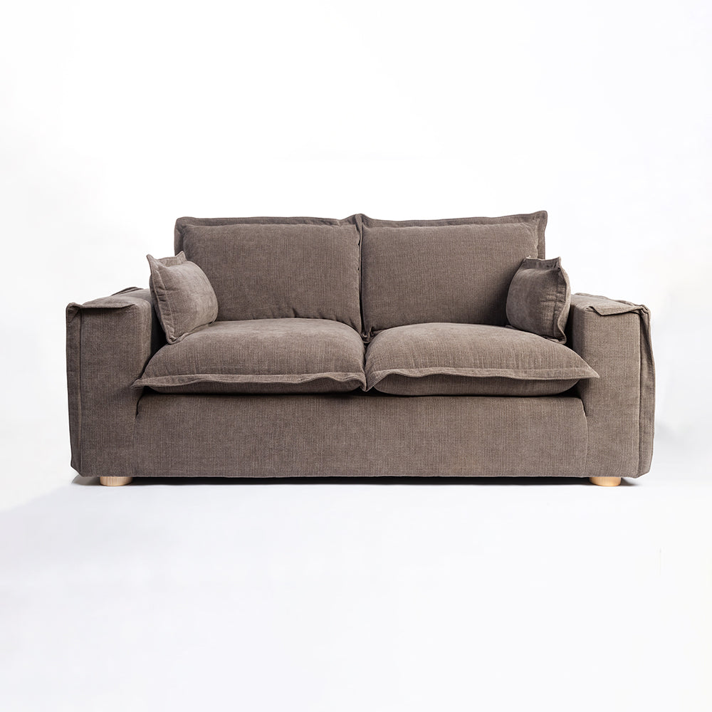 Chenille Fergie 2-Seater Sofa -  Bracken