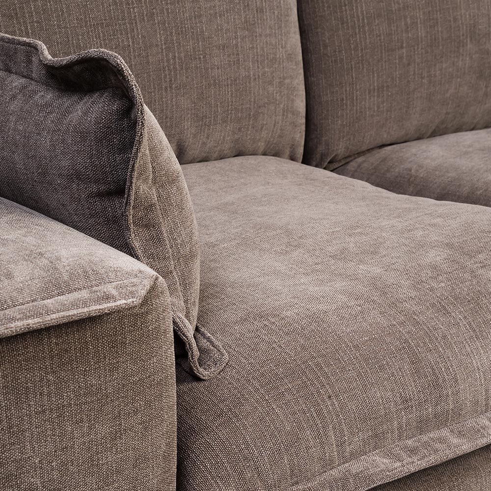 Chenille Fergie 2-Seater Sofa -  Bracken