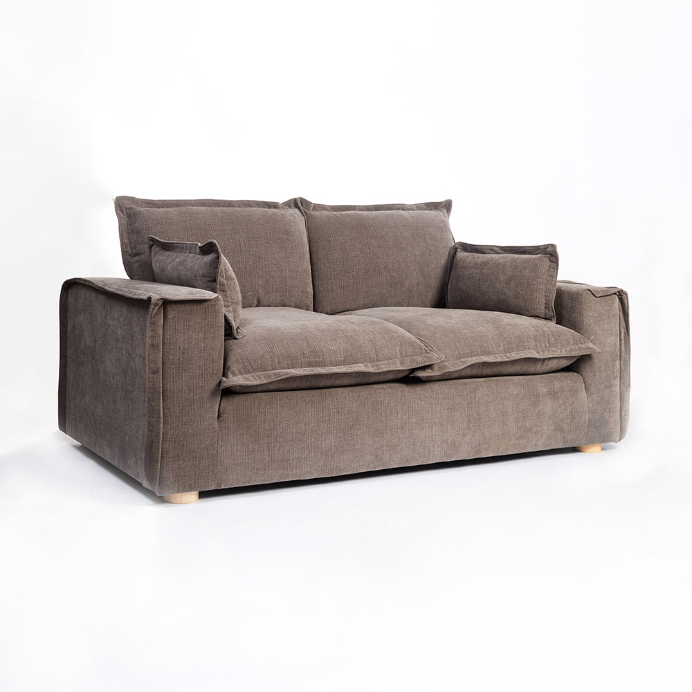 Chenille Fergie 2-Seater Sofa -  Bracken