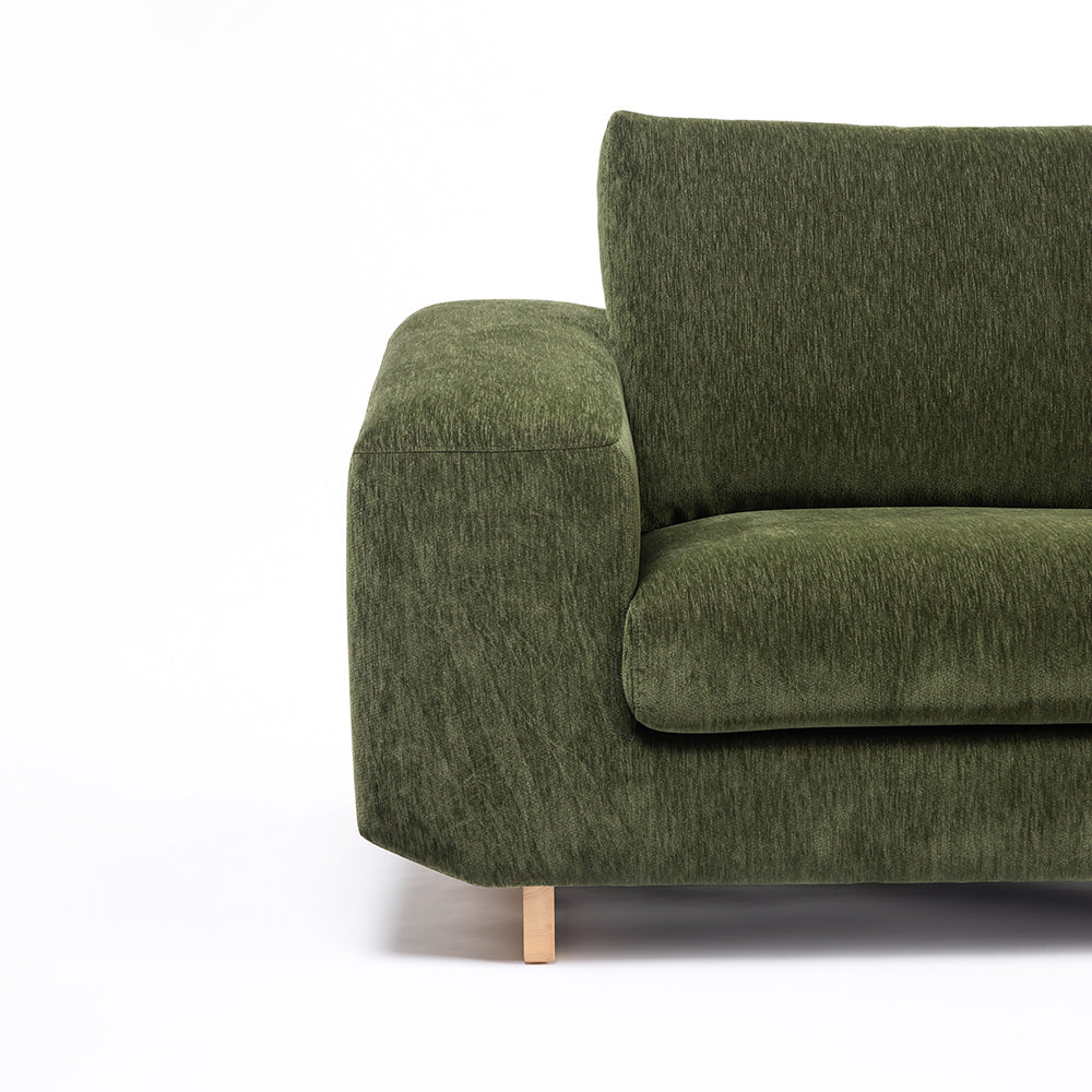 Velvet Kiko 2-Seater Sofa -  Forest