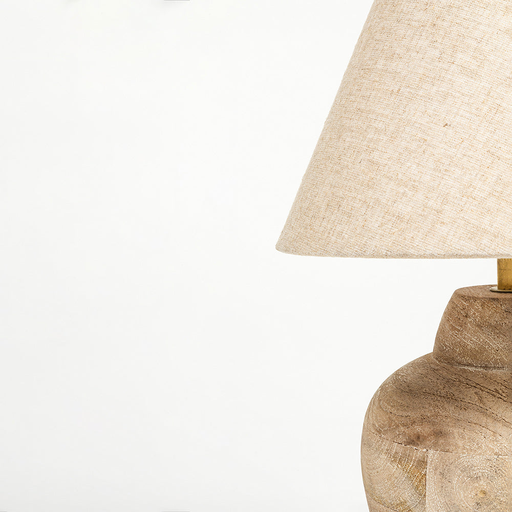 Kaus Wooden Table Lamp