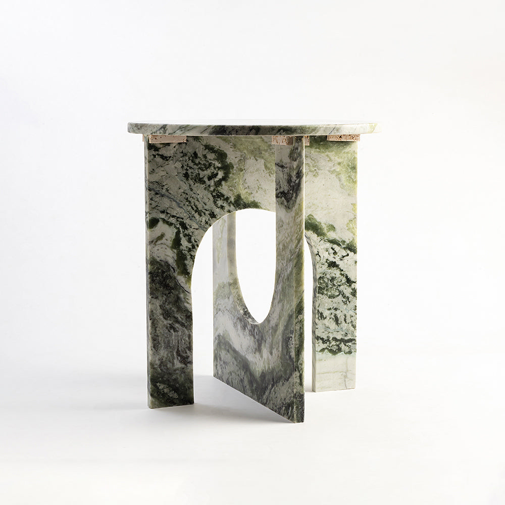 Aurelia Onyx Accent Table