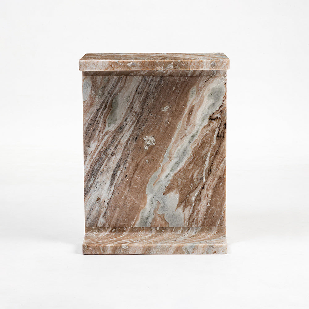 Honey Accent Table - Sawar Marble