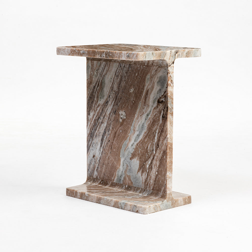 Honey Accent Table - Sawar Marble