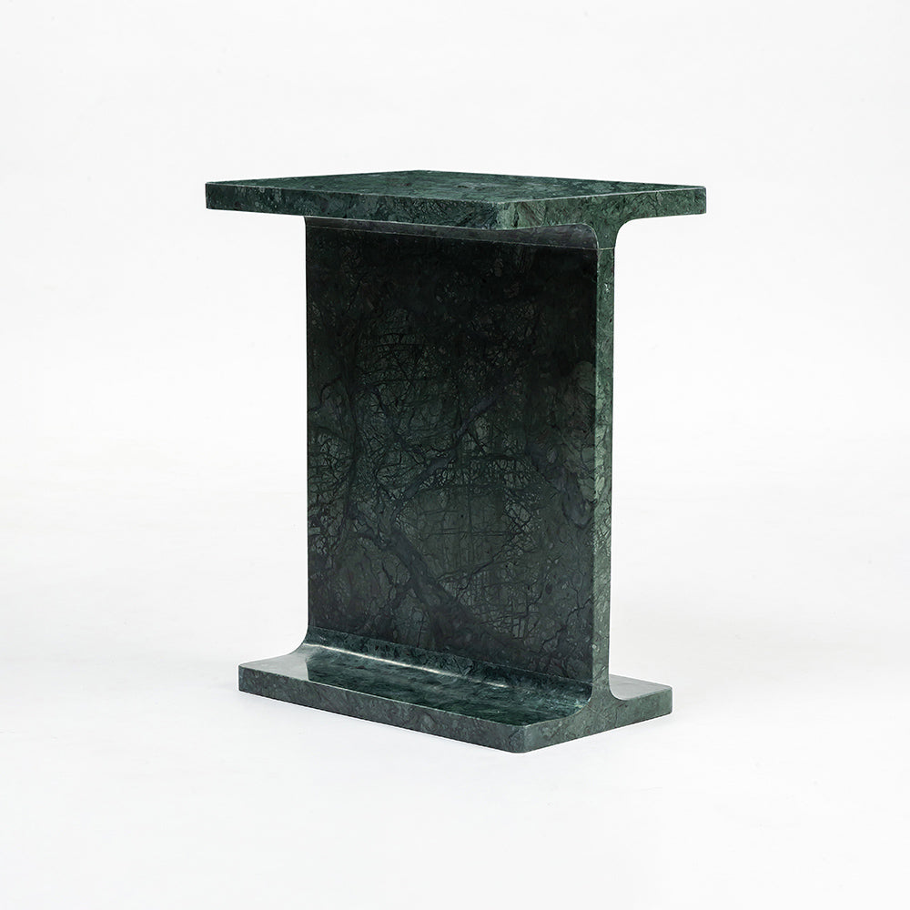 Honey Accent Table - Green Marble