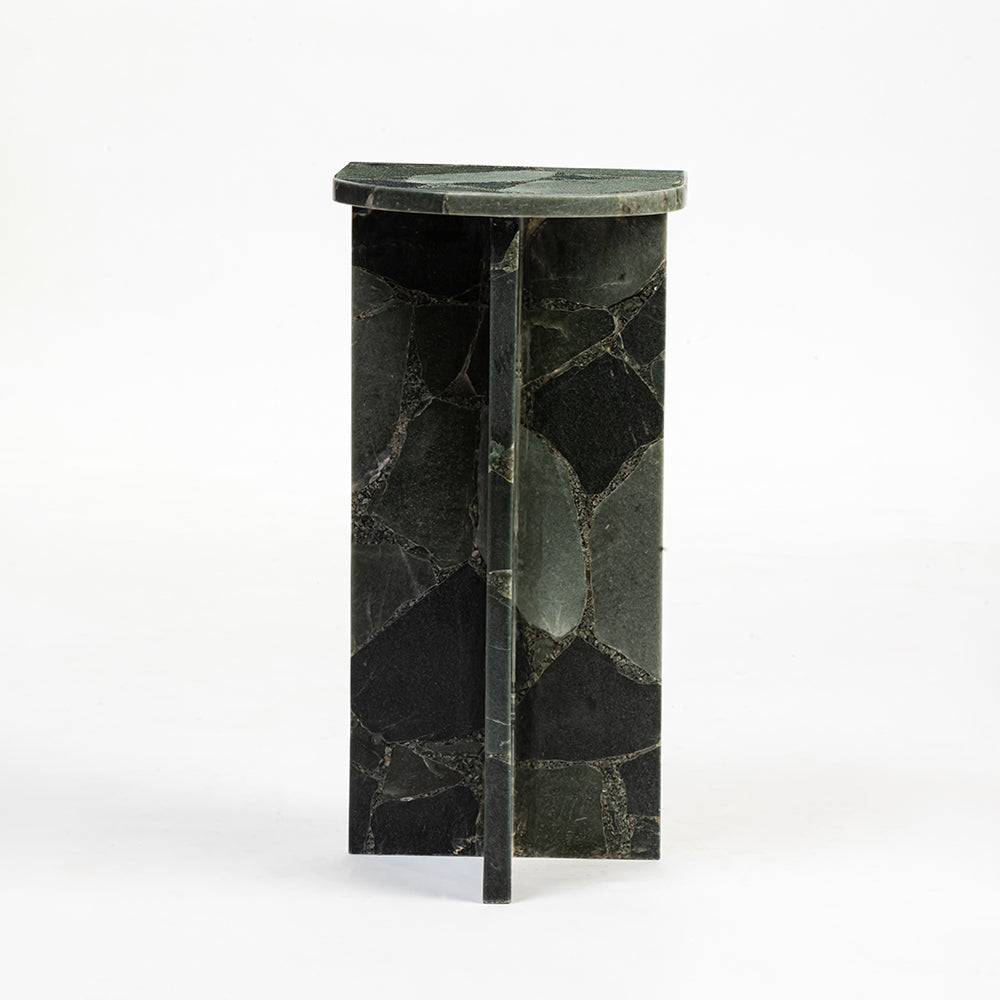 Green Marble Malive Accent Table