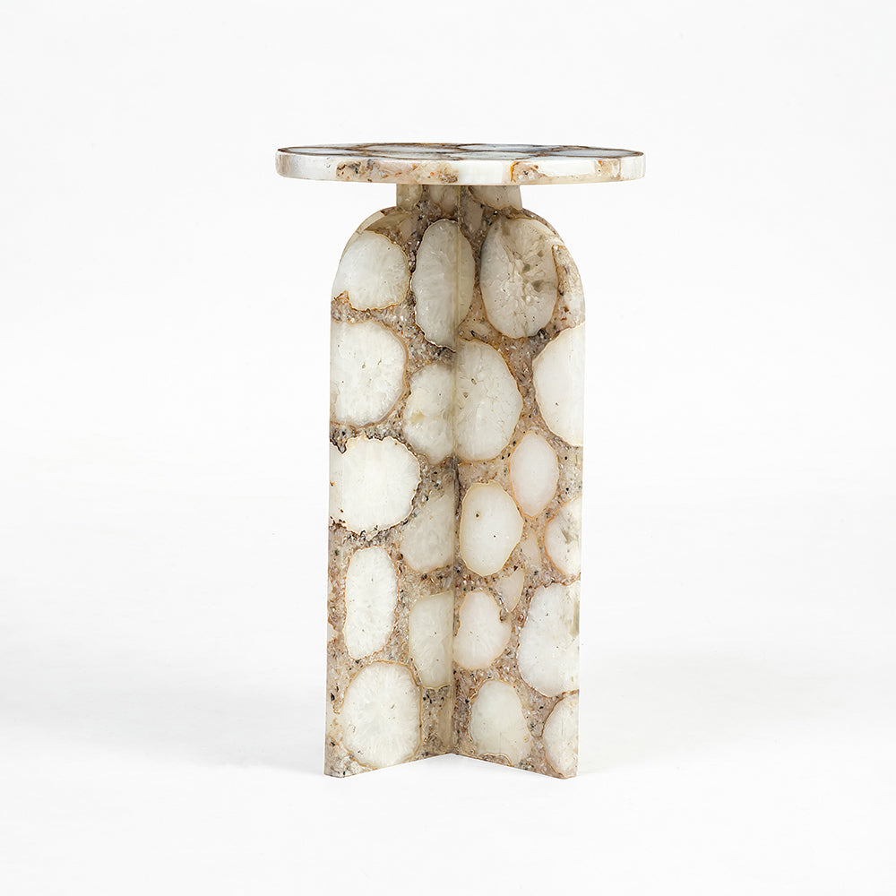 Agate Marble Kasango Accent Table