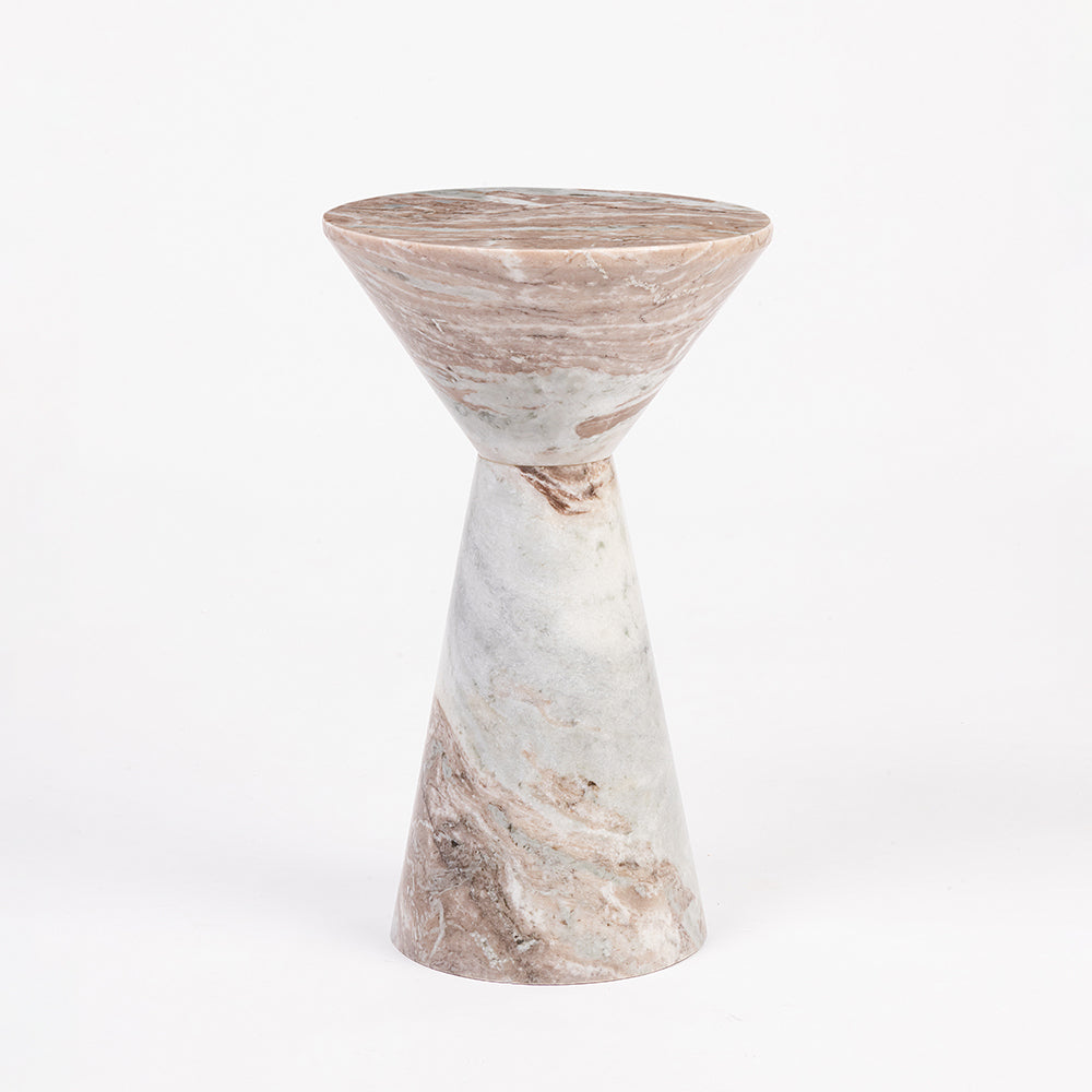 Obelisk Accent Table - Sawar Marble
