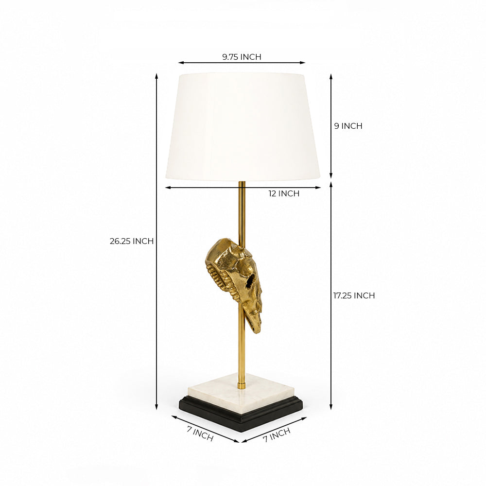 Jain Gold Table Lamp