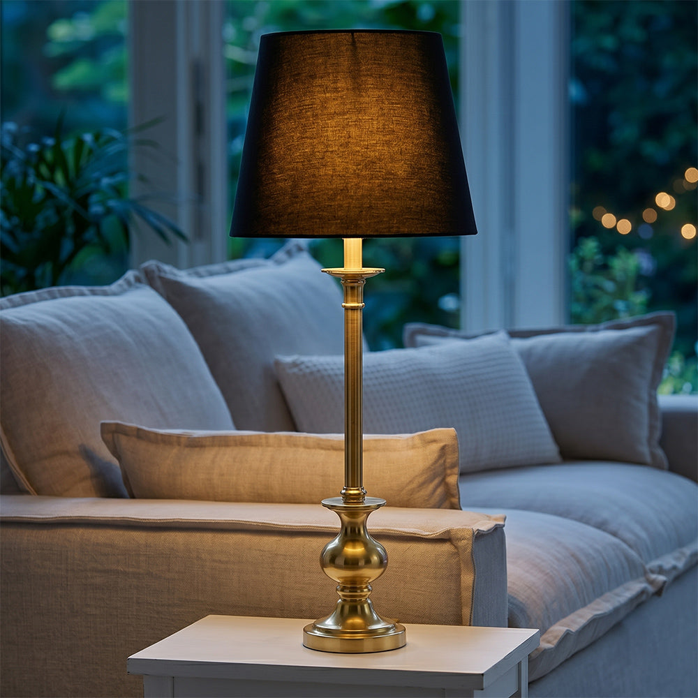 Quinn Gold Table Lamp