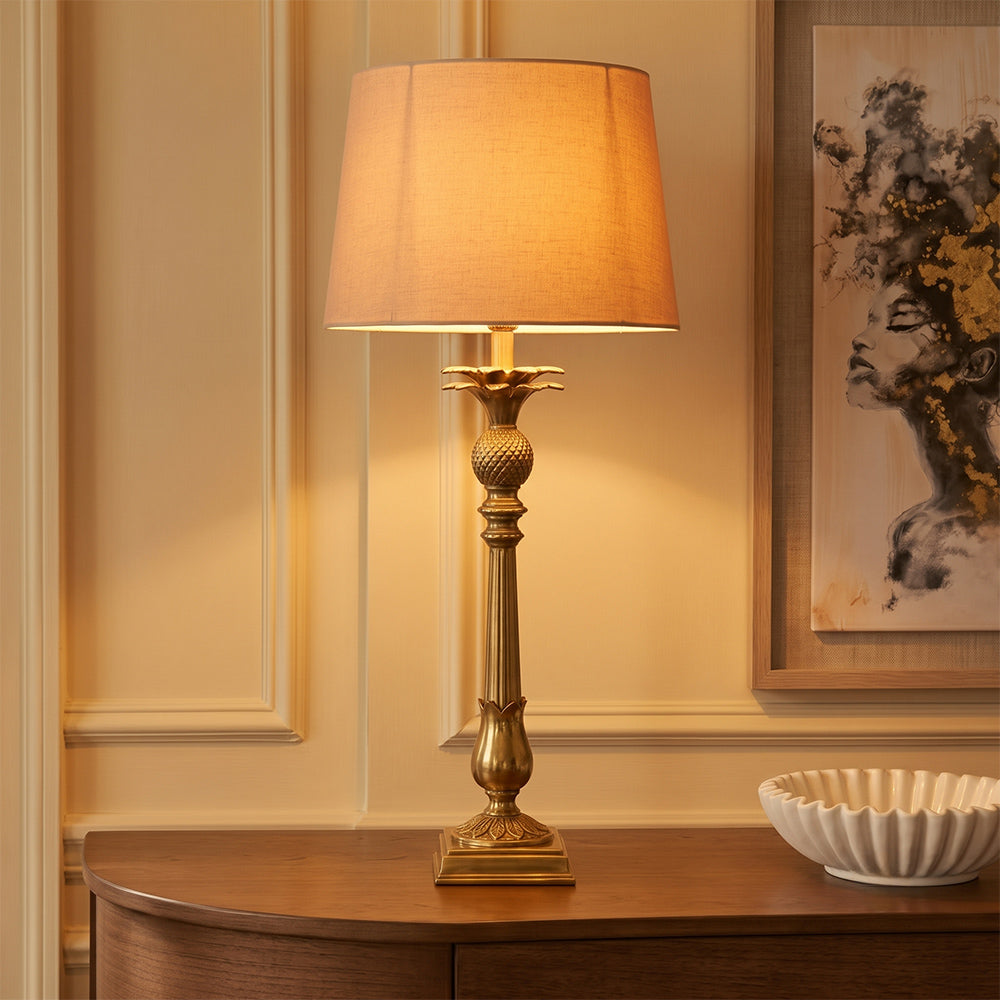 Rema Gold Table Lamp