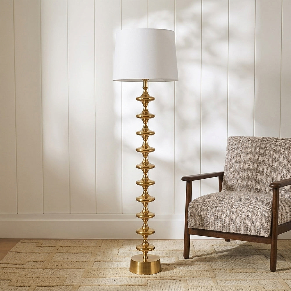 Somi Gold Floor Lamp