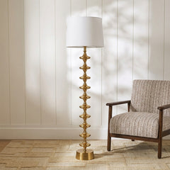 Somi Gold Floor Lamp