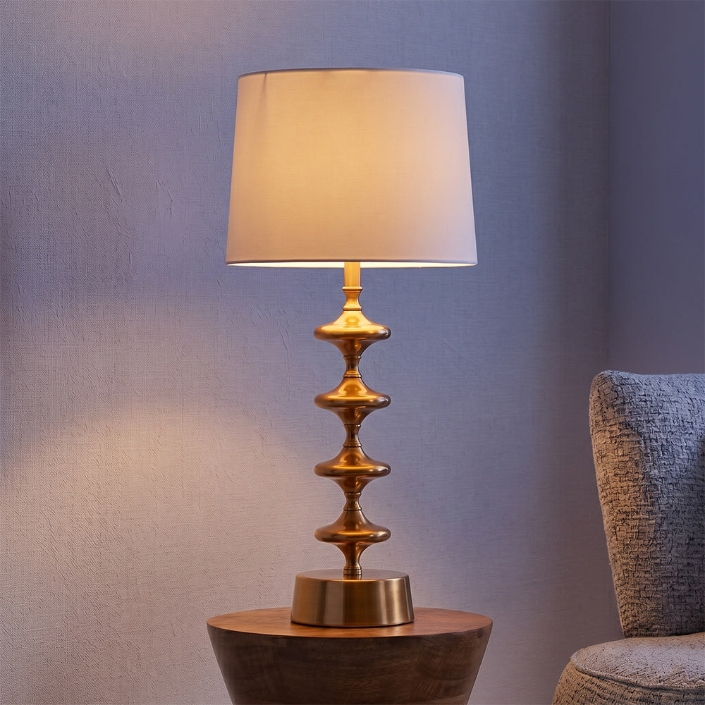 Tash Gold Table Lamp