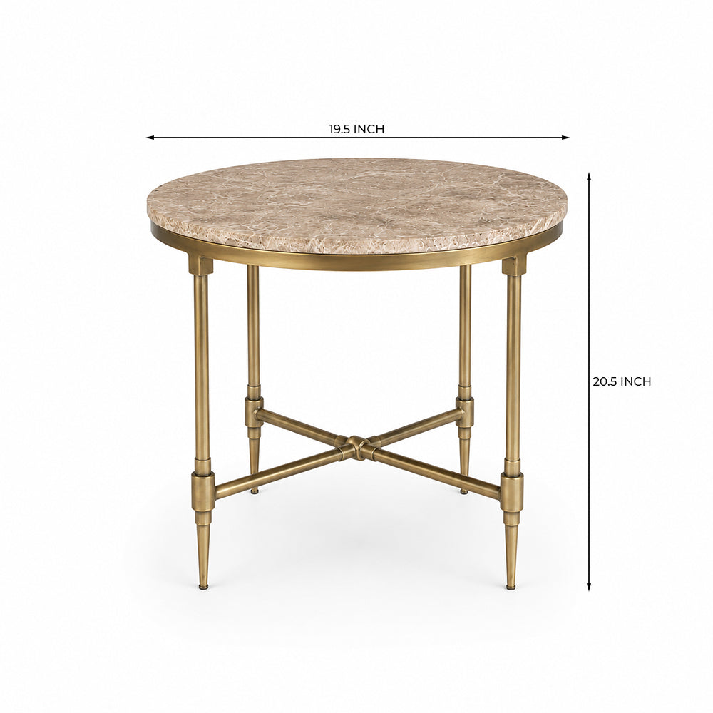 Emie Marble Coffee Table - Small