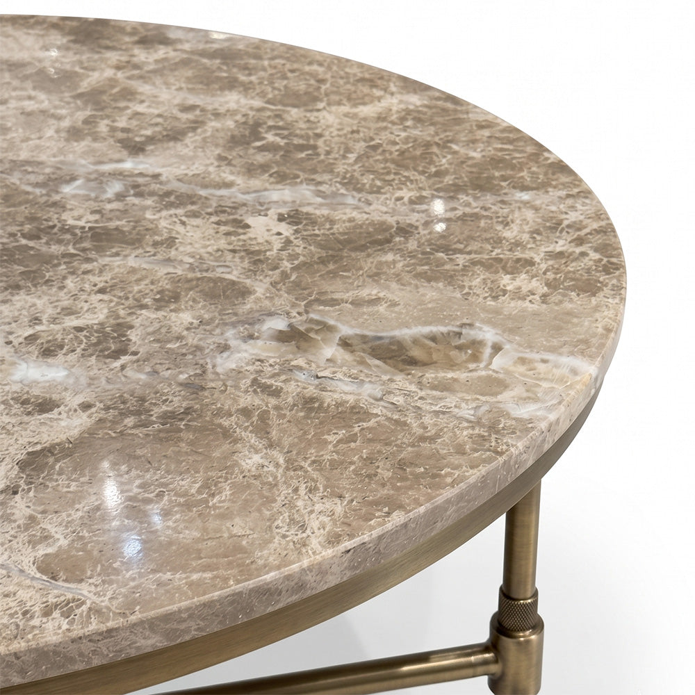 Emie Marble Coffee Table - Large