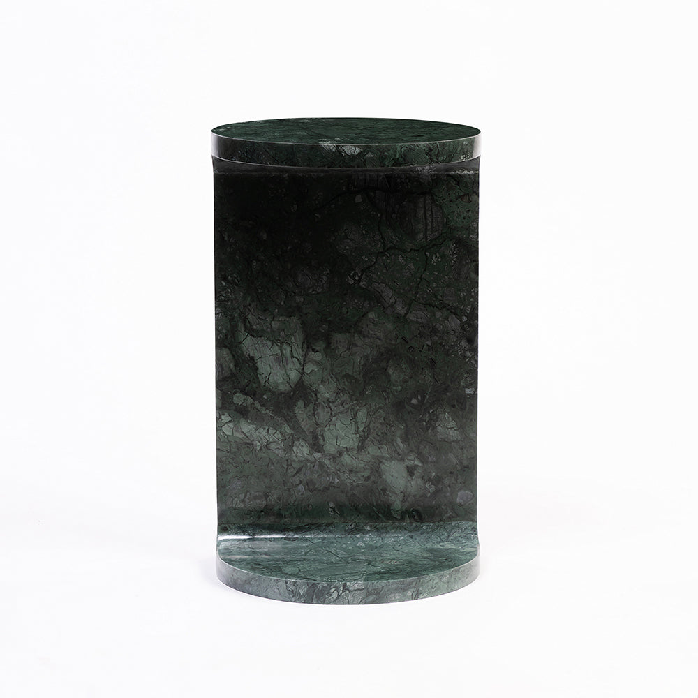 Vager Accent Table - Green Marble