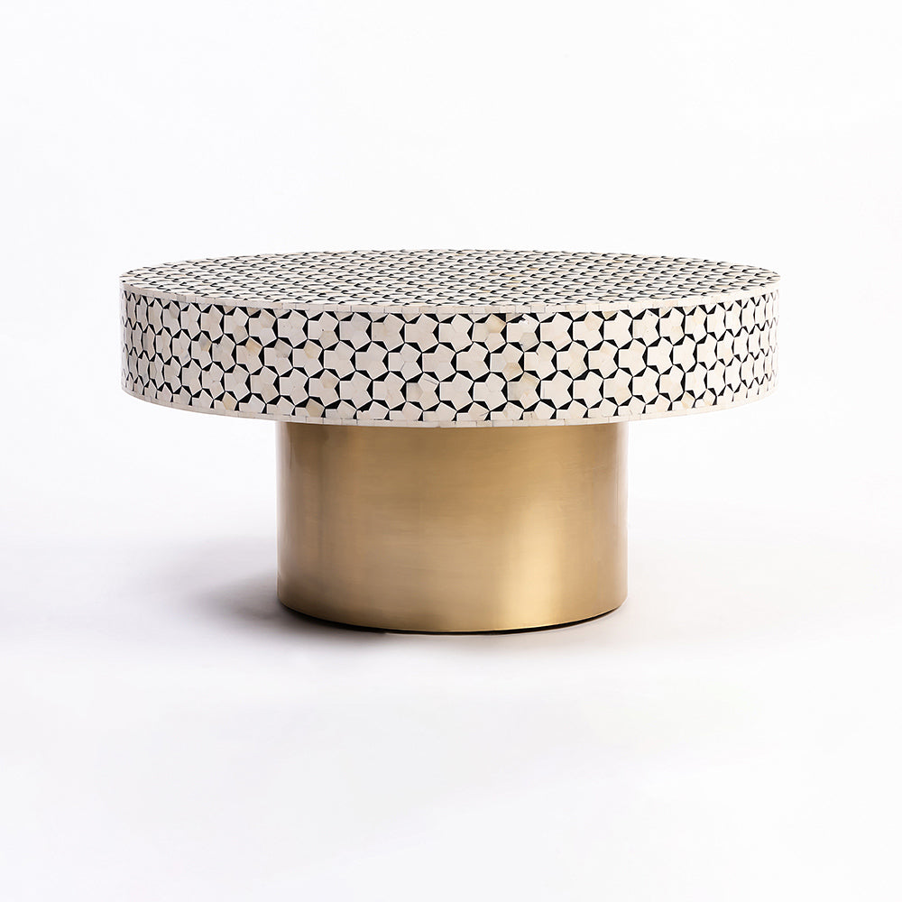 Jeer Bone Inlay Coffee Table