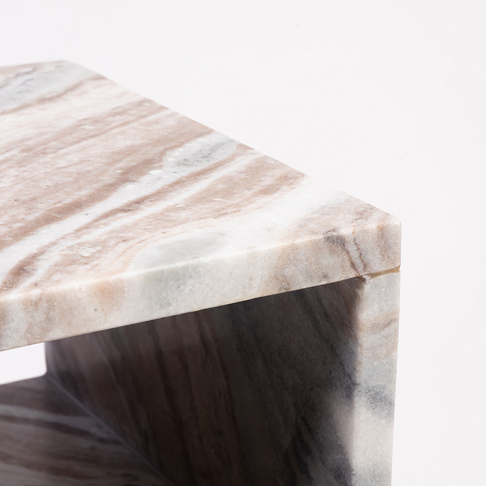 Keita Sawar Marble Accent Table