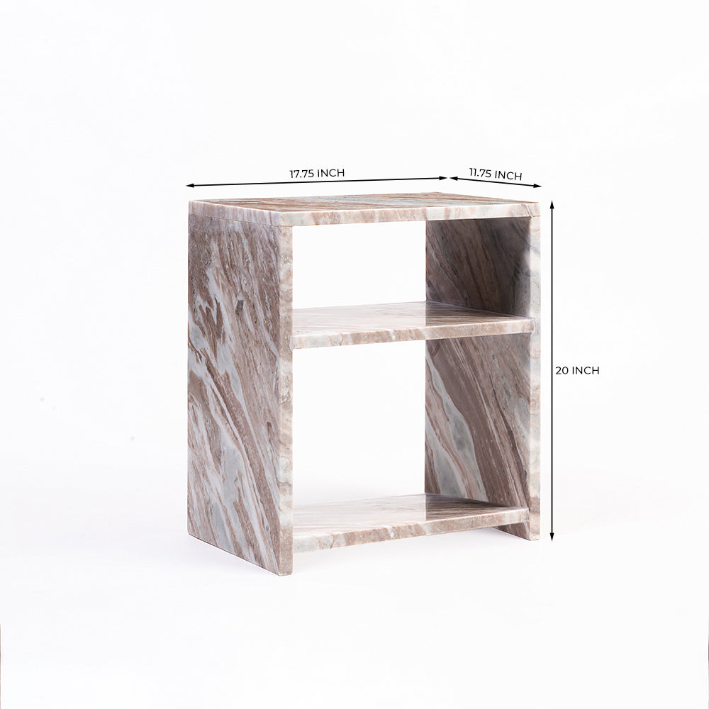 Keita Sawar Marble Accent Table