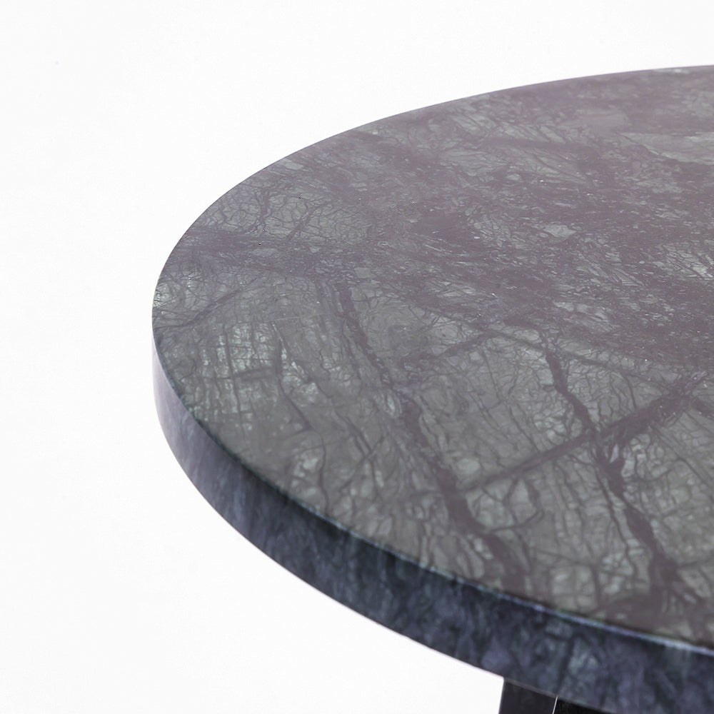 Sauti Green Marble Accent Table