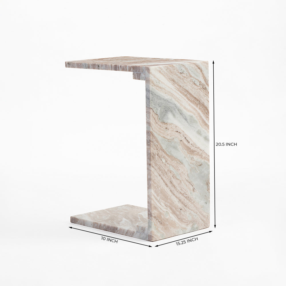 Valeron Sawar Marble Accent Table