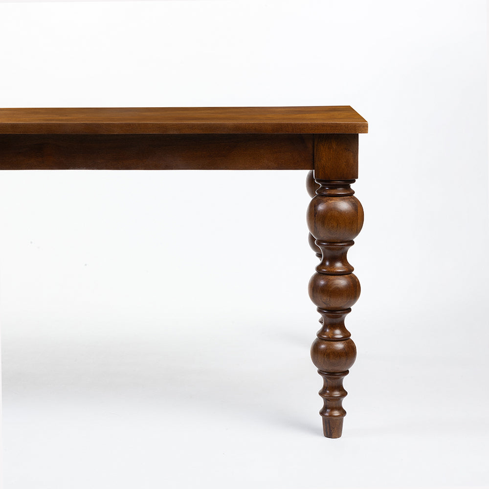 Baina Mango Wood 6 Seater Dining Table