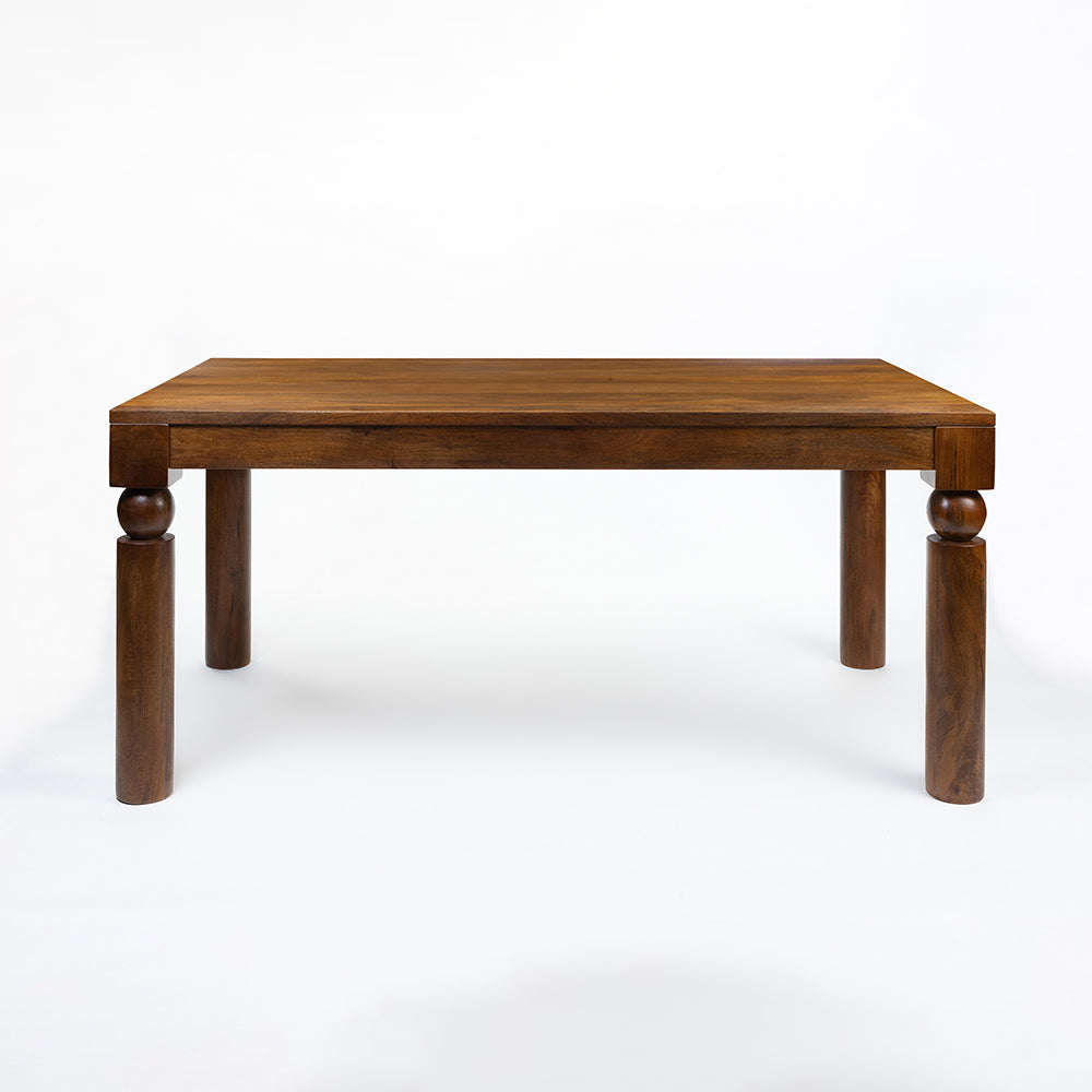 Imad Mango Wood 6 Seater Dining Table