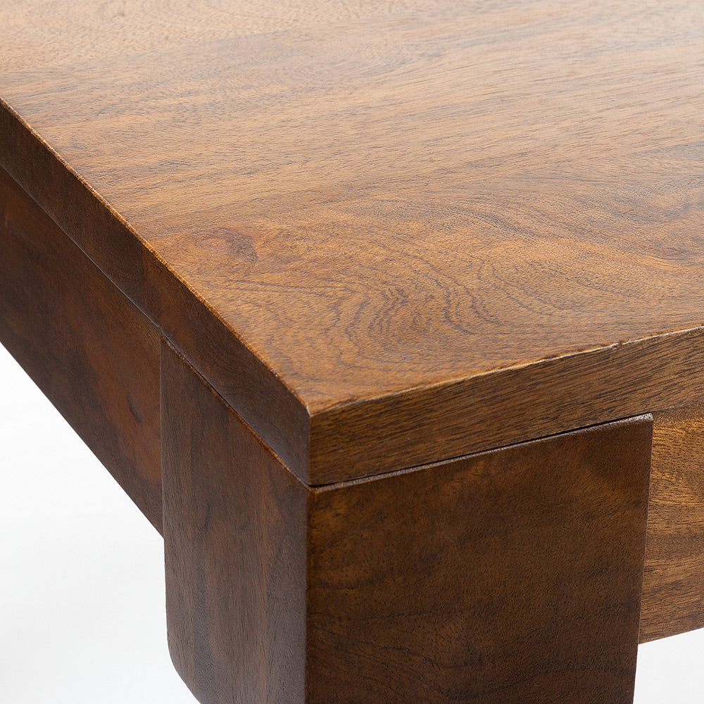 Baina Mango Wood 6 Seater Dining Table