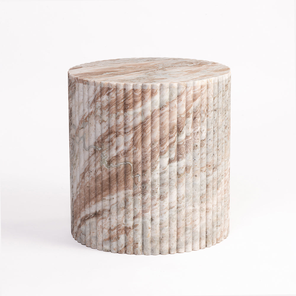 Fruta Marble Round Coffee Table - Small