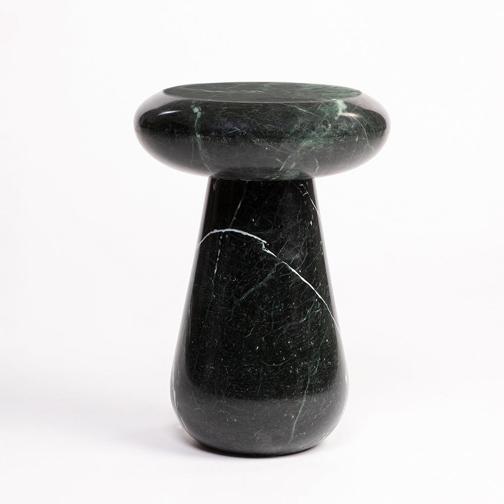 Cupidon Marble Accent Table - Green Marble