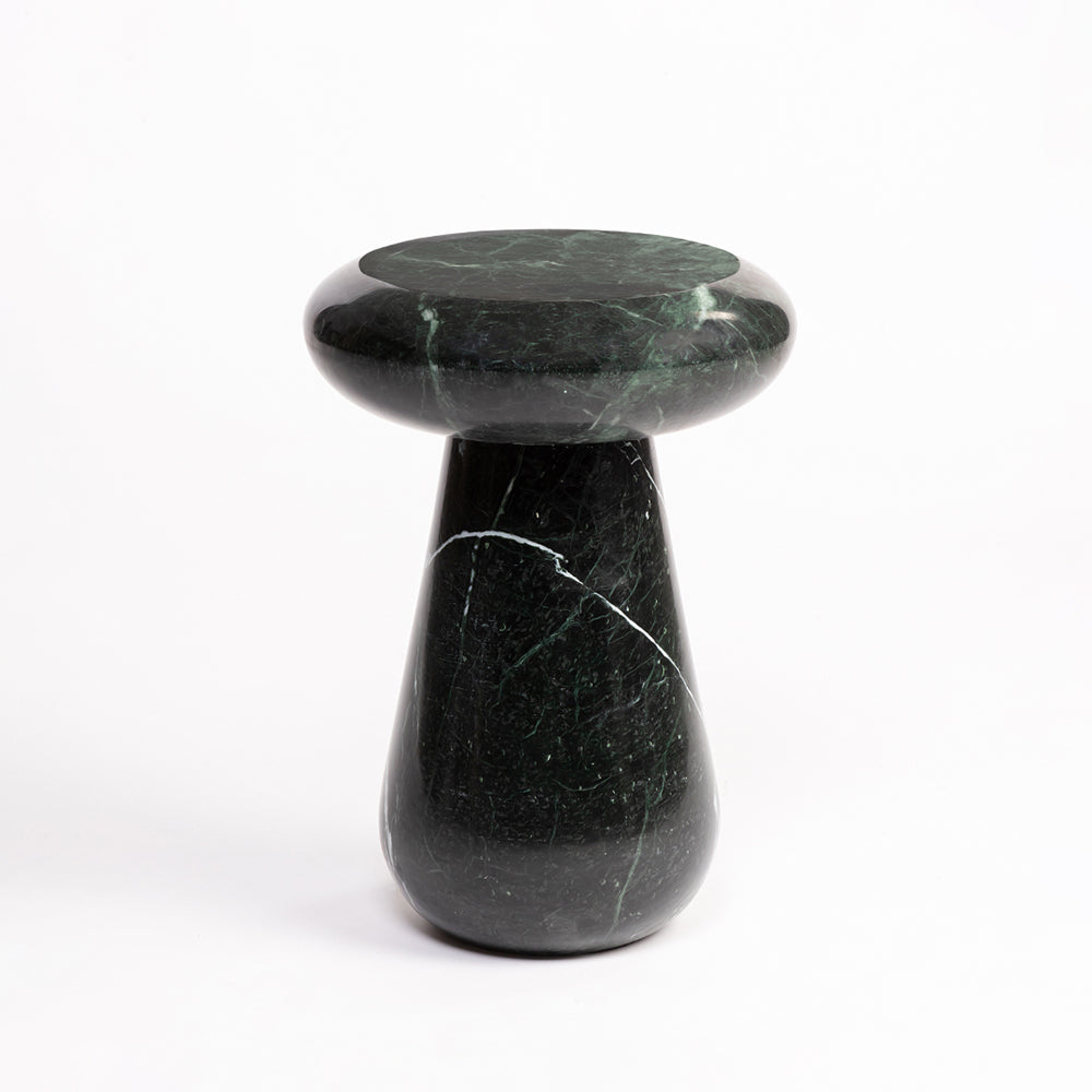 Cupidon Marble Accent Table - Green Marble