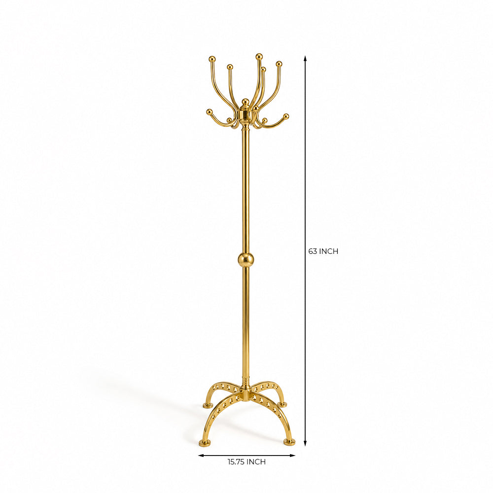 Rayn Gold Metal Coat Hanger