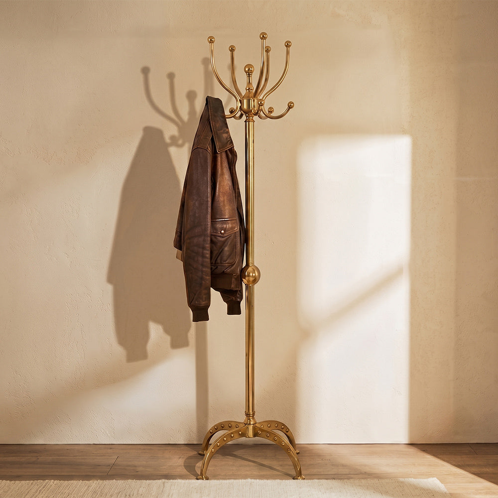 Rayn Gold Metal Coat Hanger