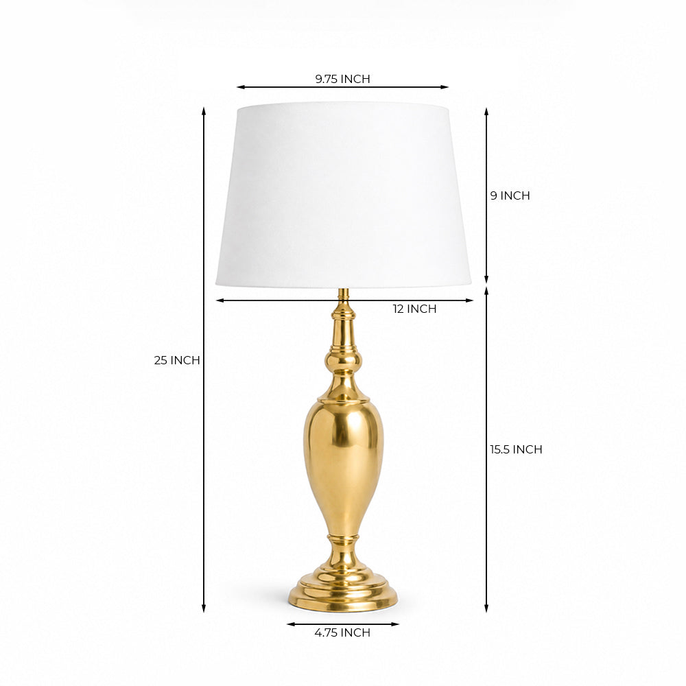 Ravi Gold Table Lamp