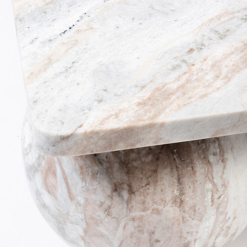 Franc Square Sawar Marble Coffee Table