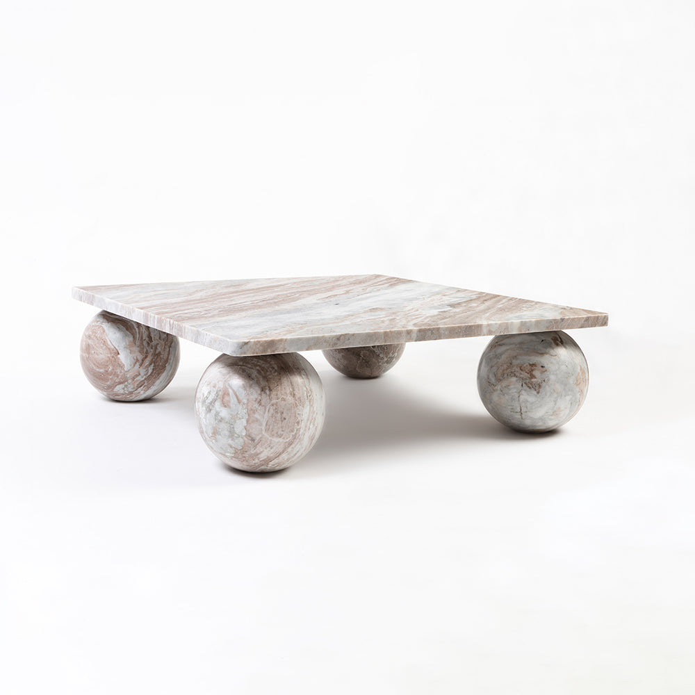 Franc Square Sawar Marble Coffee Table