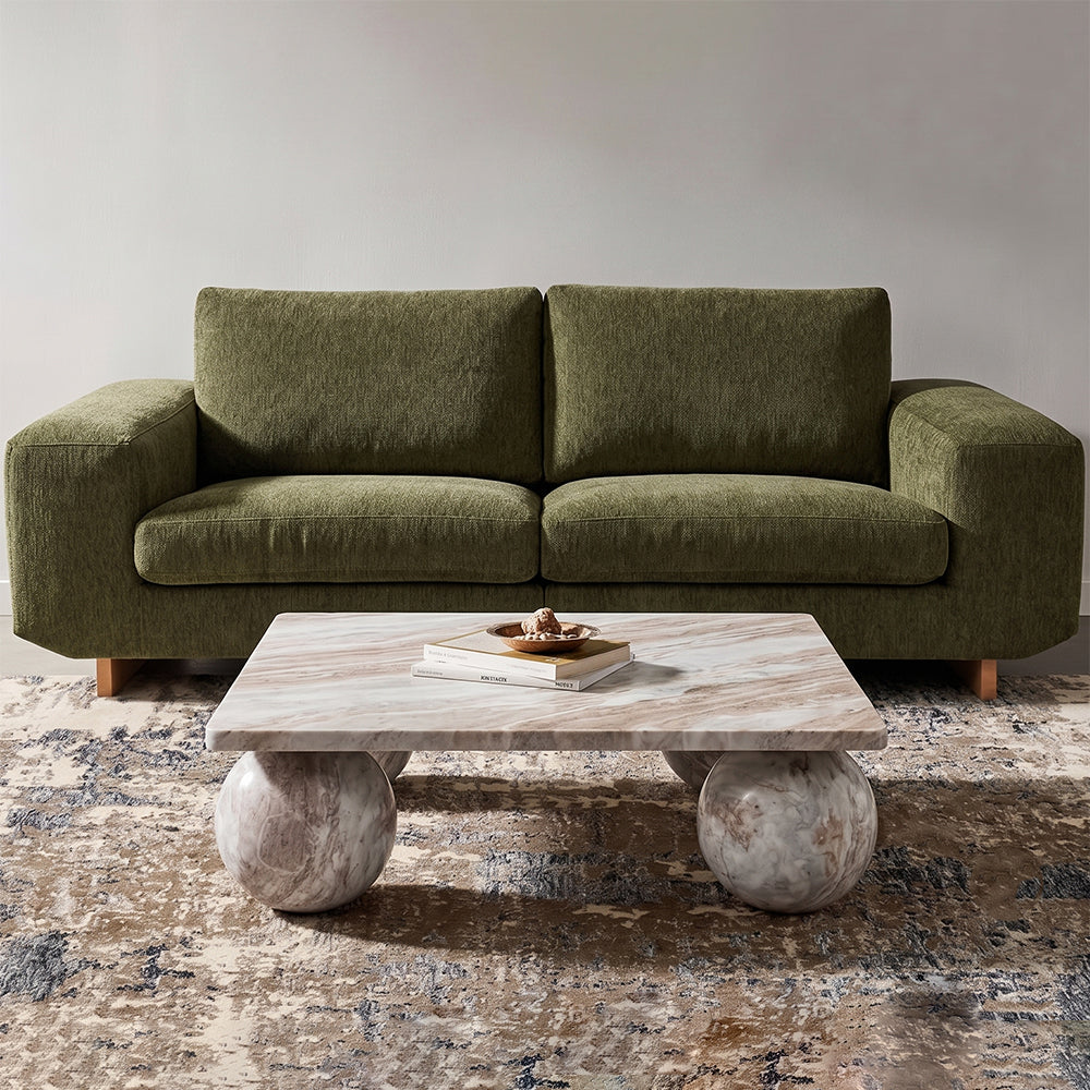 Franc Square Sawar Marble Coffee Table