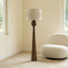 Arlo Mango Wood Floor Lamp
